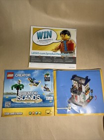 Lego Creator Toy & Grocery Shop 31036 Instruction Books Manuals Only Set Of 3