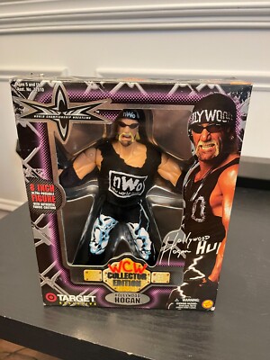 WCW Collector Edition Hollywood Hulk Hogan Toy Biz WWE Target Exclusive Figure