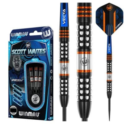 Winmau Scott Waites Steeldarts Dartset Dartpfeile 22g, 24g