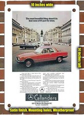 Metal Sign - 1974 Mercedes Benz 450 Slc