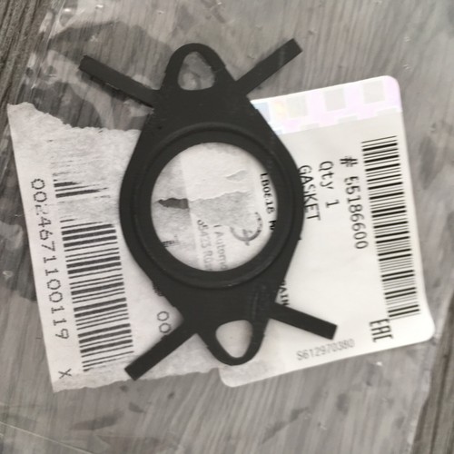 For VAUXHALL ZAFIRA ASTRA 1.9 EGR EXHAUST RECIRCULATION GASKET 55186600 - Picture 4 of 6