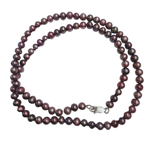 Tahitian Pearl necklace Mixed color Tahitian pearl 17” Long