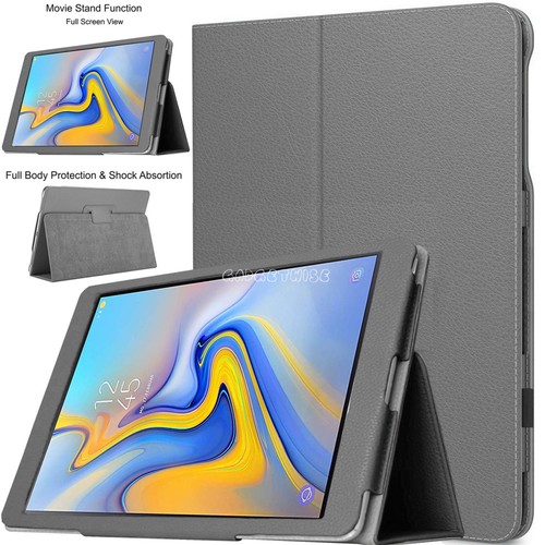 Leather Stand Smart Flip Case Cover Fits Samsung Galaxy Tab A 10.5" SM-T590/T595 - Picture 11 of 19