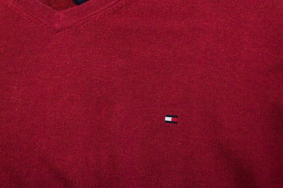 TOMMY HILFIGER Suéter De Algodón Y Seda Para Hombre Tamaño 2XL - Imagen 4 de 4