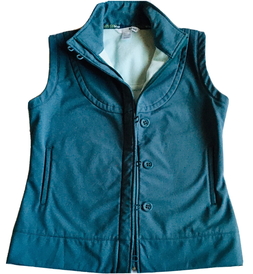 Chaleco Atlético Lija, Golf, Tenis, Correr, Talla Mediana Forrado de Vellón Foto 2 de 4