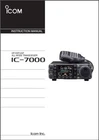 Icom IC-7000 Instruction Manual: 166 Color Pages, Coil Bound, Free Shipping