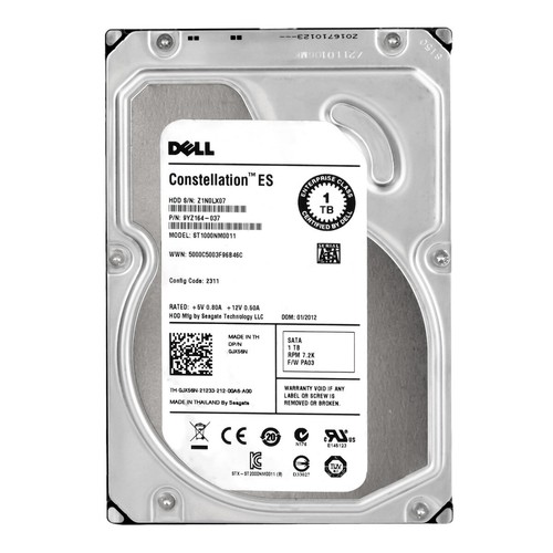 Hard Drive Dell 0JX56N ST1000NM0011 1TB 7.2K 64MB SATA III 3.5'' - Picture 3 of 3