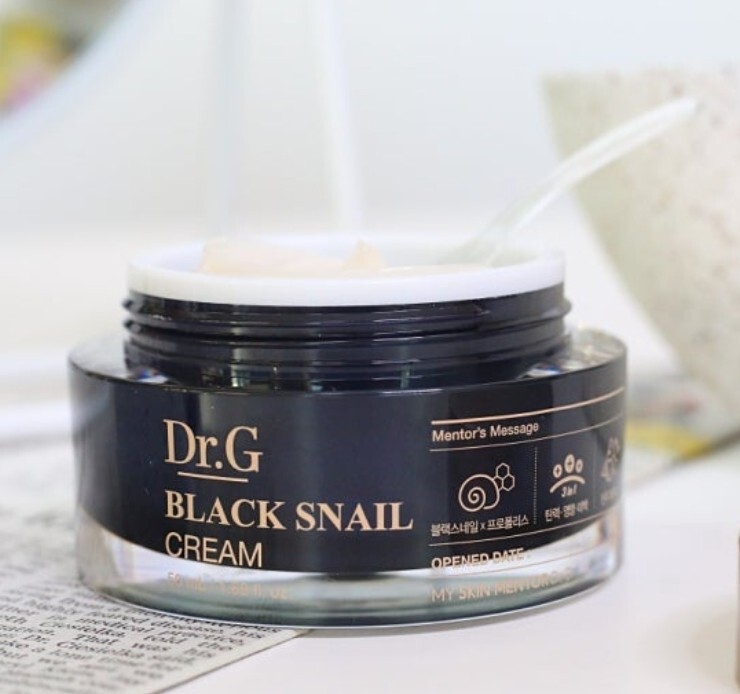 Dr.G Black Snail Cream 50ml(1.69 fl oz) Brightening Moisturizer