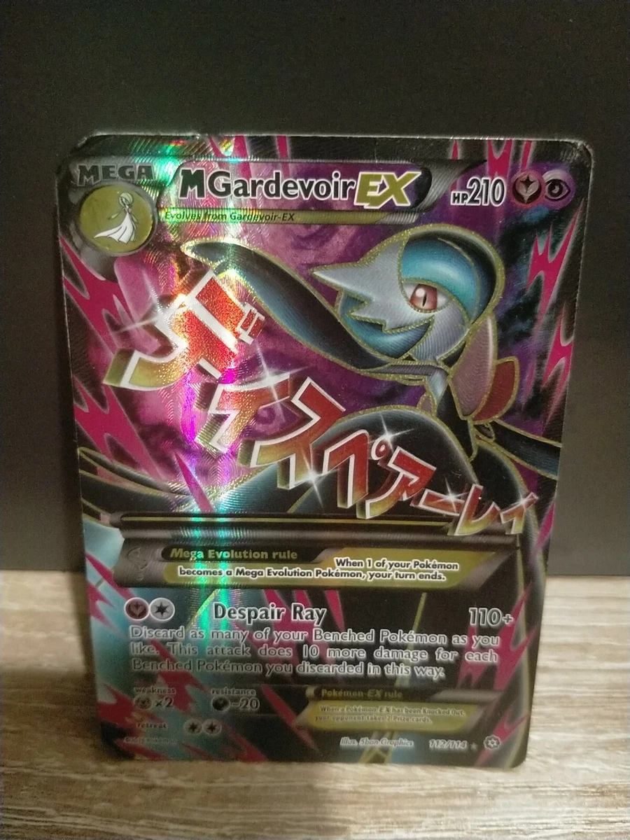  Pokemon - Mega-Gardevoir-EX (112/114) - XY Steam Siege