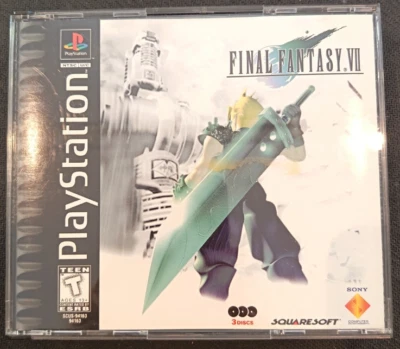 Final Fantasy VII Sony PlayStation PS1 NTSC-U/C - SANS NOTICE - Photo 1/4