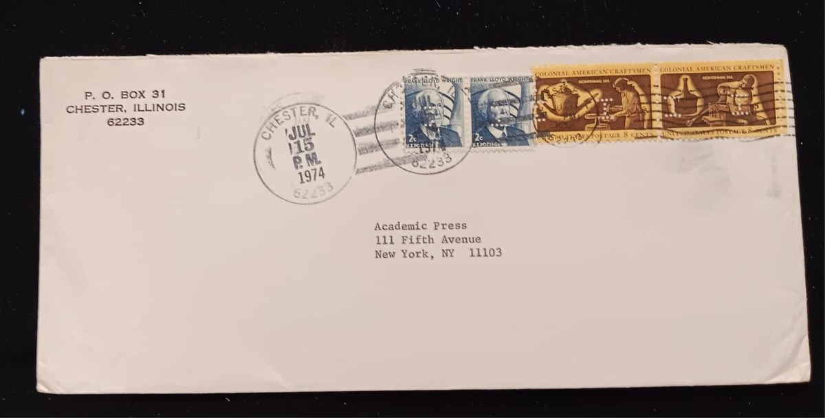 C) 1974. UNITED STATES. INTERNAL MAIL. MULTIPLE STAMPS. XF | eBay