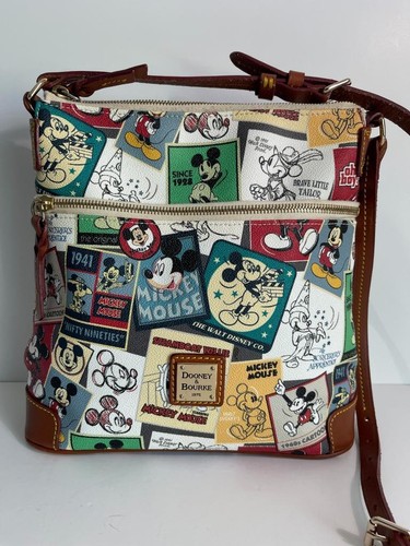 Disney Dooney & Bourke Mickey Through the Years 2016 Crossbody