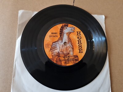 Scott English Brandy UK 7'' Vinyl Record Single 1971 HOSS7 Horse 45