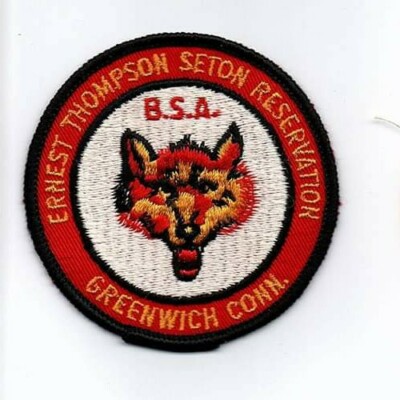 Boy Scouts Greenwich Council Ernest Thompson Seton Reservation Patch