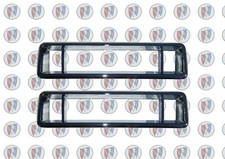 1963-1964 Buick Riviera Chrome Tail Lamp Bezels. Pair. Oem 5953881