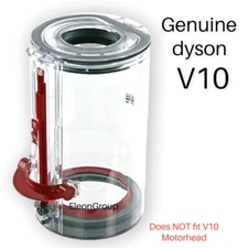 Dyson V10 Dust Bin Vacuum Canister For Absolute Animal Cordless Cleaner  Genuine