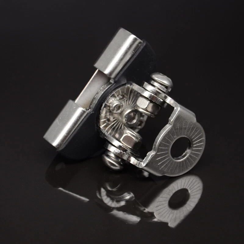 Soporte de montaje de abrazadera de coche de acero inoxidable 304 2 piezas luz de trabajo LED todoterreno Foto 3 de 4