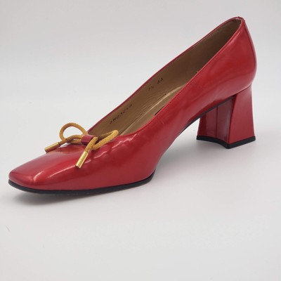 candy apple red heels