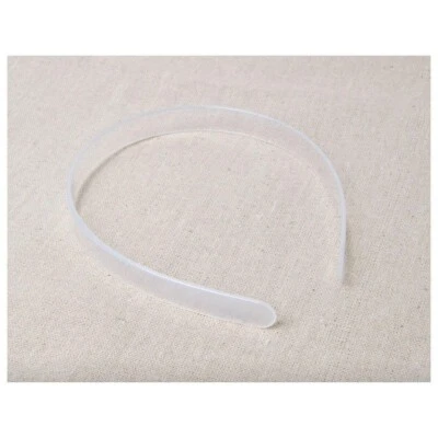 Clear Plastic Headband x 14mm - Alice Hair Band- Flower Girl Bridesmaid