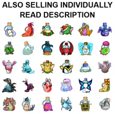 Neopets - 550+ Morphing Potion Collection! Fast + Safe [Check Description!]
