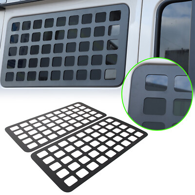 2PCS Aluminum Alloy Rear Side Window Protection Mesh Bracket Für Ineos Grenadier