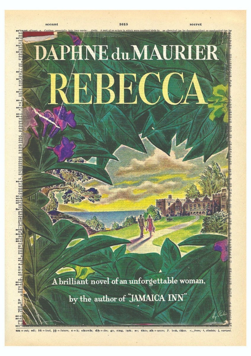 REBECCA  Daphne du Maurier 初版本 希少 Daphne Du Maurier, Rebecca 1st Edition Dictionary Print