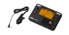 Korg TM70CBK Combo Tuner and Metronome with Contact Clip-on Microphone