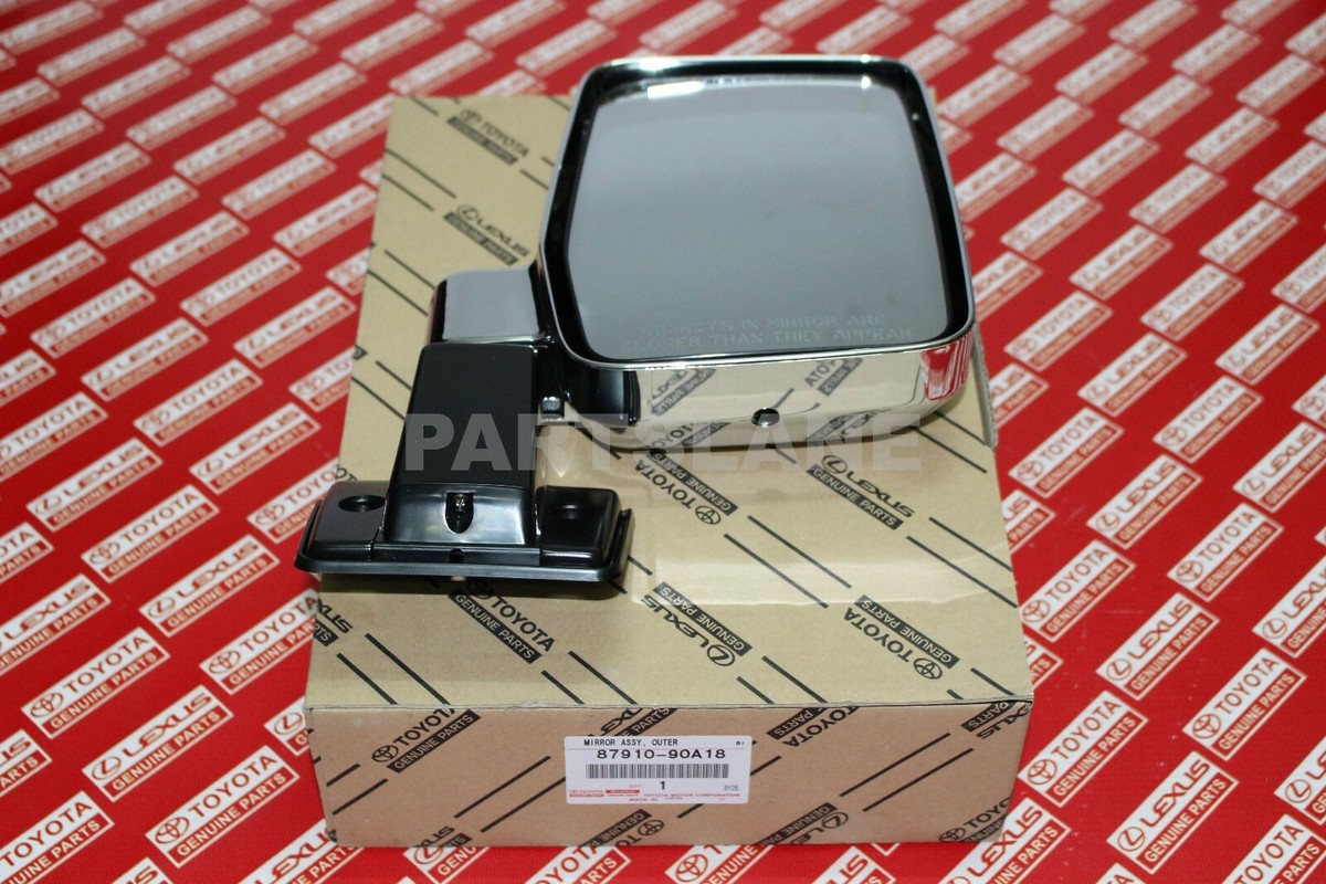 Toyota Land Cruiser FJ62 BJ60 OEM Genuine Outer Rear View Mirror