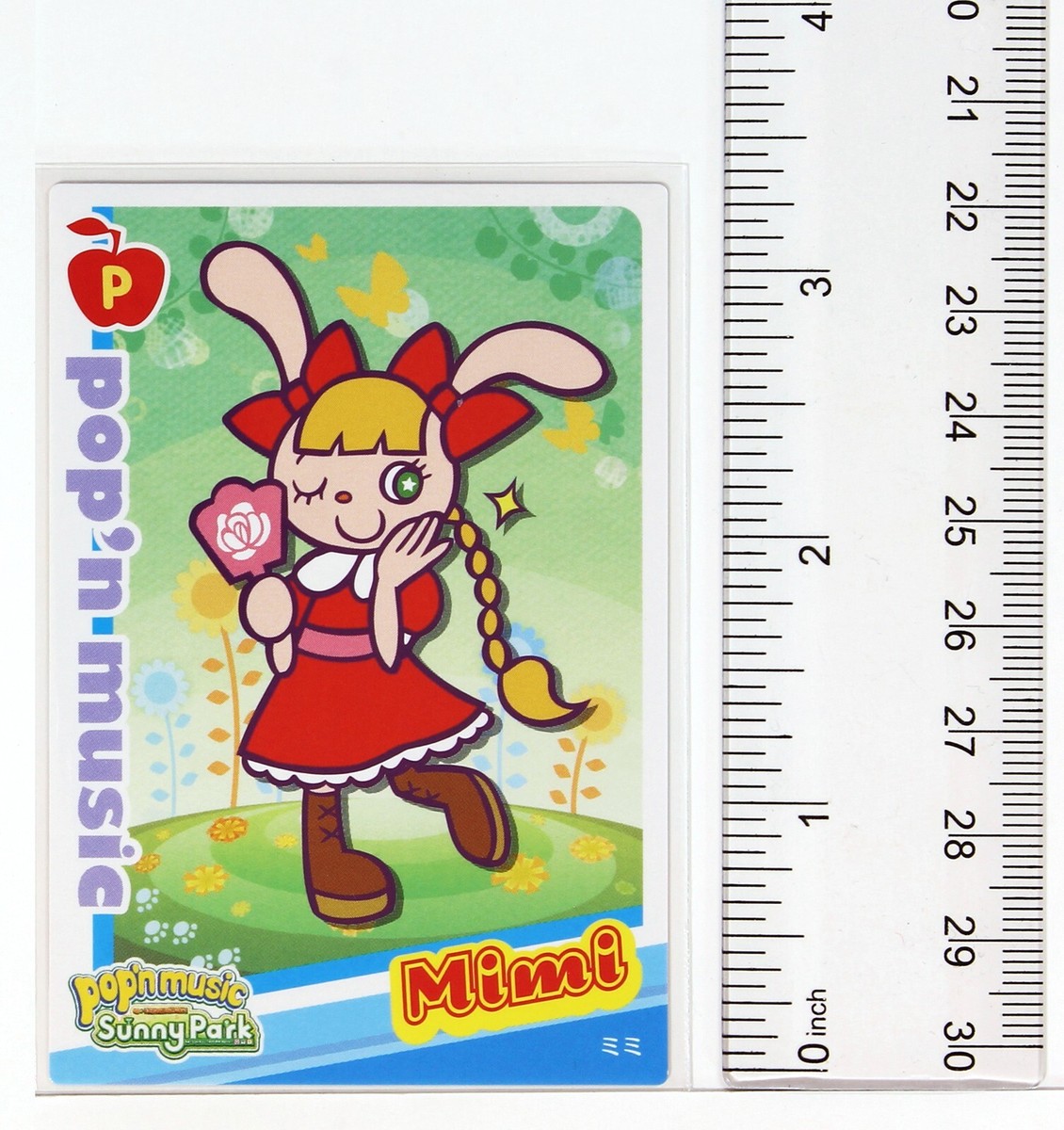 Pop'n Music Card PI21N036 Mimi Konami Japan Game Character | eBay