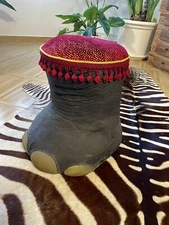 Taxidermy Skull, Cabinet Of Curiosities: Elephant Zampa (Replica)