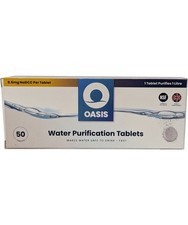 Water Purification Tablets   Pack of 50 tablets