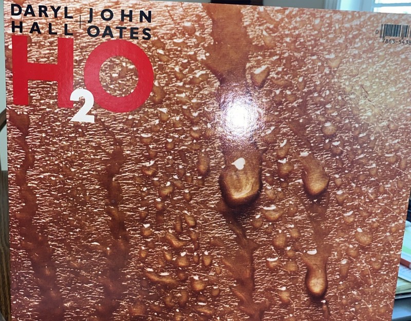 Daryl Hall & John Oates 1982 Vinyl LP Record Album H2O
