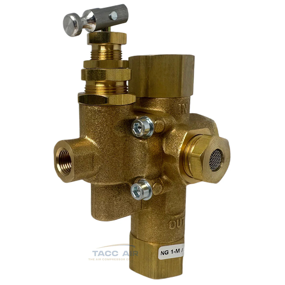 Pilot Unloader Check Valve Combo 95 - 125 Psi