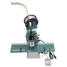 110V Heavy Duty Flat/Saddle Stapler Book Binding Machine w/2 Rolls of Iron Wire