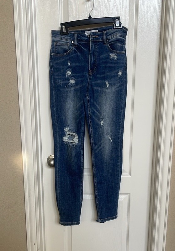 Risen Jeans  Distressed Skinny Size 5/27