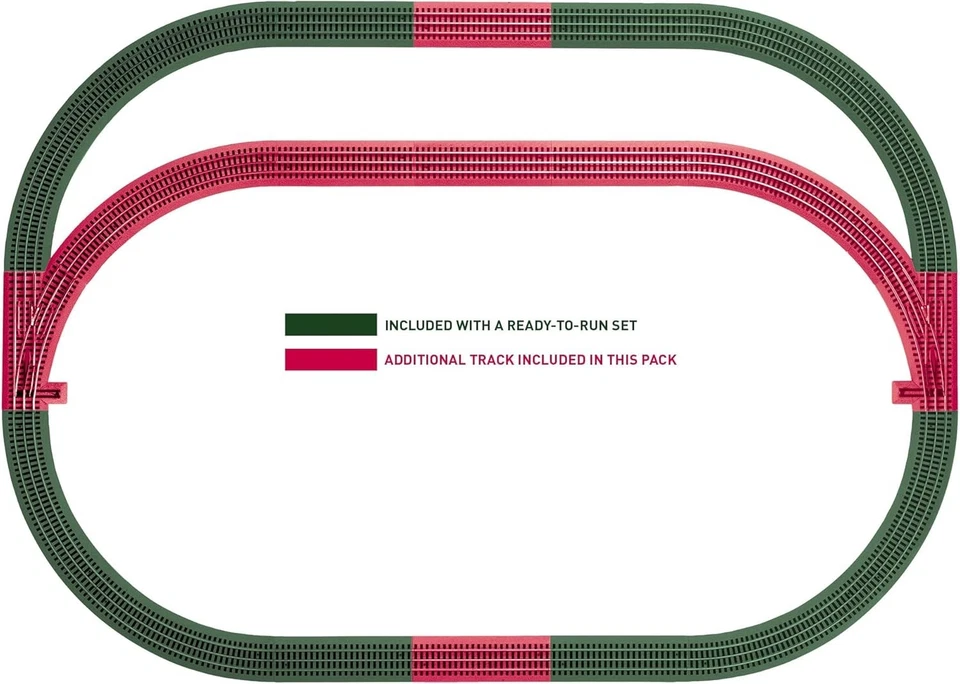 FasTrack Electric O Gauge Loop Add-on Pack - Image 4 of 4