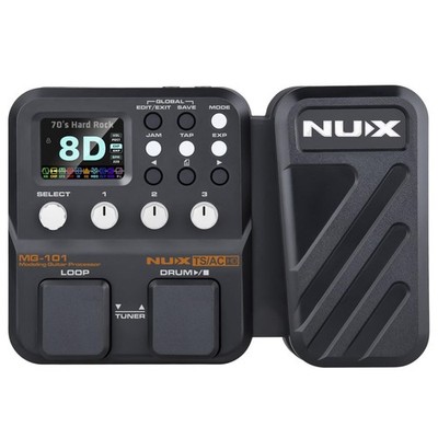 MG-101 Multi Effects Pedal, 25 Classic Amp Models,512 samples IR Resolution, 46