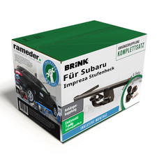 Brink Anhängerkupplung abnehmbar & 7poliger E-Satz für Impreza Stufenheck TOP