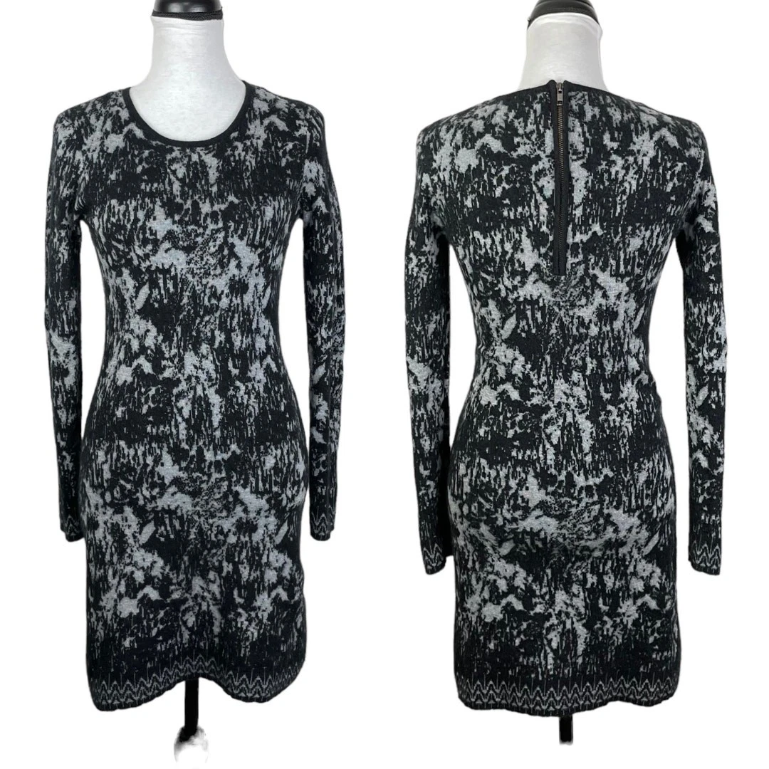 Robe French Connection Grise Taille 14 - Style Crayon, Occasion Très Bon état