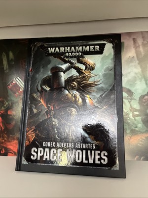 Warhammer 40k Space Wolves Codex Regelbuch Hardcover deutsch