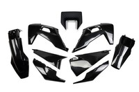 Verkleidungssatz UFO Schwarz Husqvarna Fe/Te