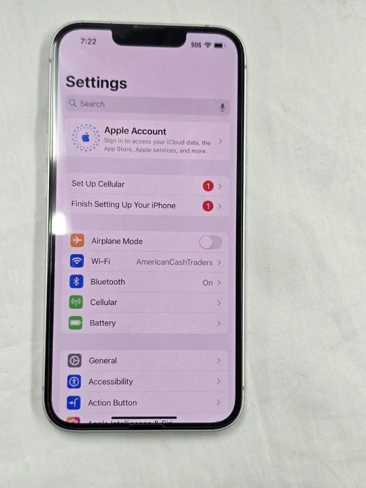 Apple MD0E4LL/A iPhone 16e 128GB - Apple Intelligence - White (Boost) - Image 3 of 4