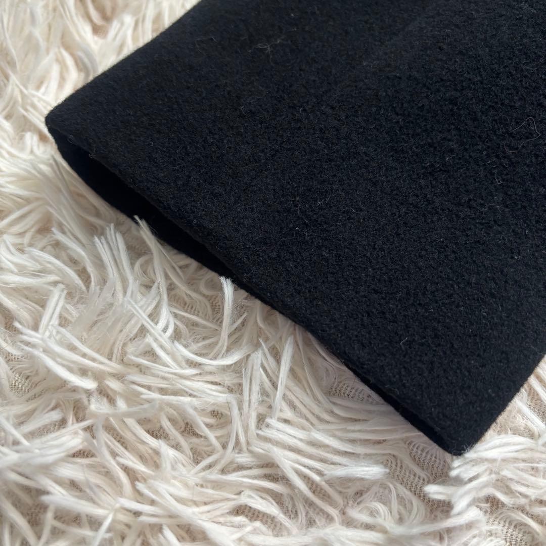 Burberry Chesterfield Coat With Lining Black Cashmere Blend Size L For Women thumbnail 8