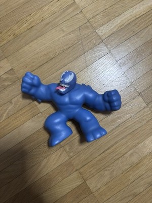  ️ Seltenheit: Marvel Goo Jit Zu - Venom (Blau) - Dehnbarer Spielspaß!