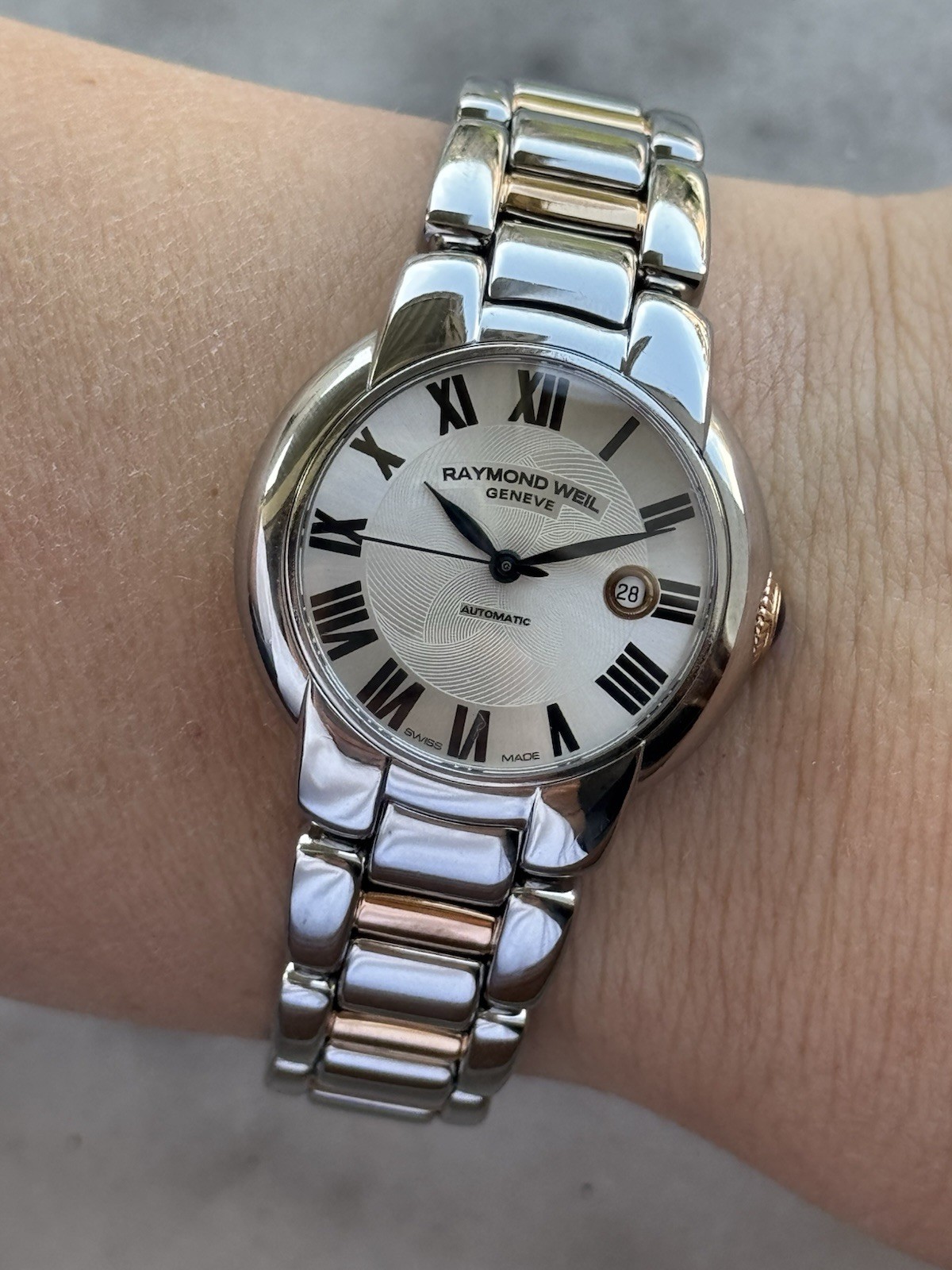 Raymond Weil Jasmine Geneve Watch 2629 Automatic Lady Swiss Made image 5