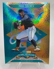 2025 Panini Crusade Paul Skenes Teal Refractor /199 Pittsburgh Pirates