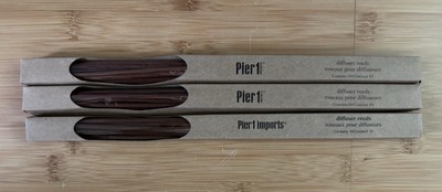 Pier 1 One Imports Refill Rattan Reeds Sticks for Oil Diffuser 3 Boxes Sealed