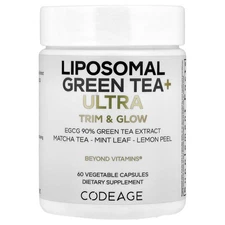 Liposomal Green Tea+ Ultra Trim & Glow, 60 Vegetable Capsules