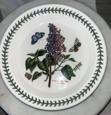 Portmeirion BOTANIC GARDEN: 8.5'' Salad Plate GARDEN LILAC - Made in England NEW