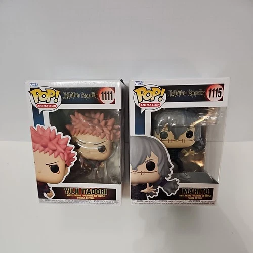 Funko Pop! Jujutsu Kaisen #1111 Yuji Itadori & #1115 Mahito